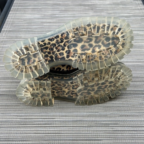 🎯Marc Jacobs The Stomper Boot Brown Black Leopard Multi EU37 US7 - Picture 6 of 14